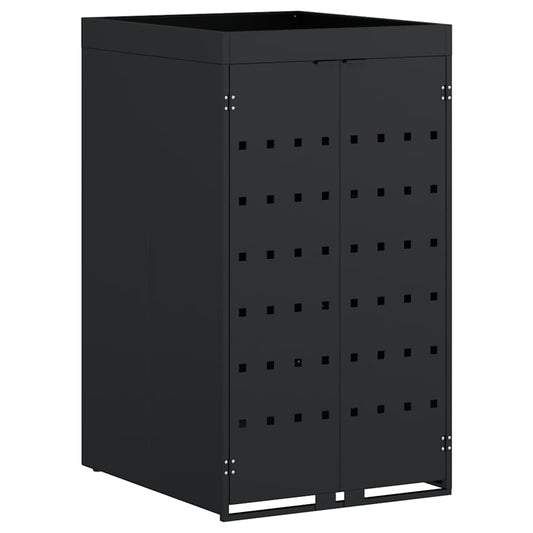 Almacenamiento Para Contenedor Rueda Con Techo Para Plantas Para Contenedor De 240l_0