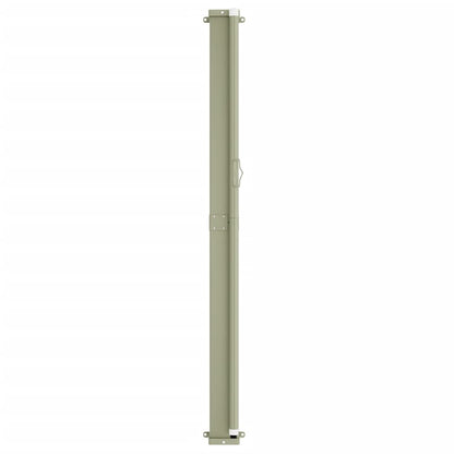 Toldo Lateral Retráctil Para Patio Marrón 200x300 Cm_4