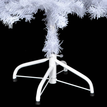 Vidaxl Árbol De Navidad Artificial Con Leds Y Soporte 120 Cm 230 Ramas_4