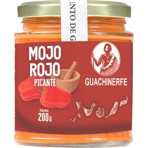 Guachinerfe de mojo vermelho picante em pote 200 grs