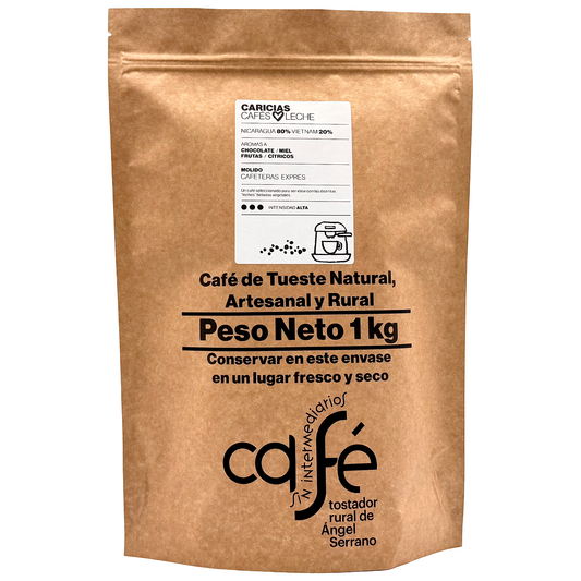 Cafe Sin Intermediarios Café Nicaragua Caricias Molido Espresso 1 Kg_0