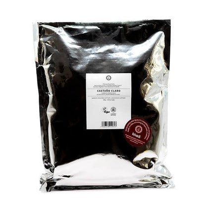 Embalagem de 2 tintas naturais para cabelo castanho claro, Khadi, 100 g