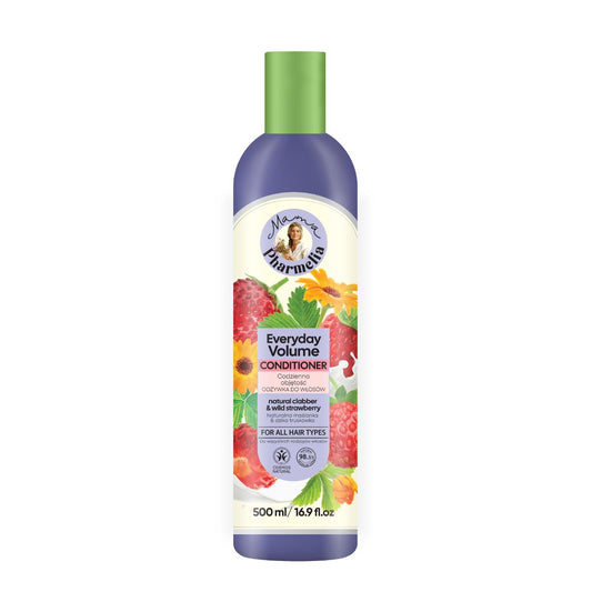 Acondicionador con Leche Cuajada y Fresa Silvestre, Mama Pharmelia, 500ml