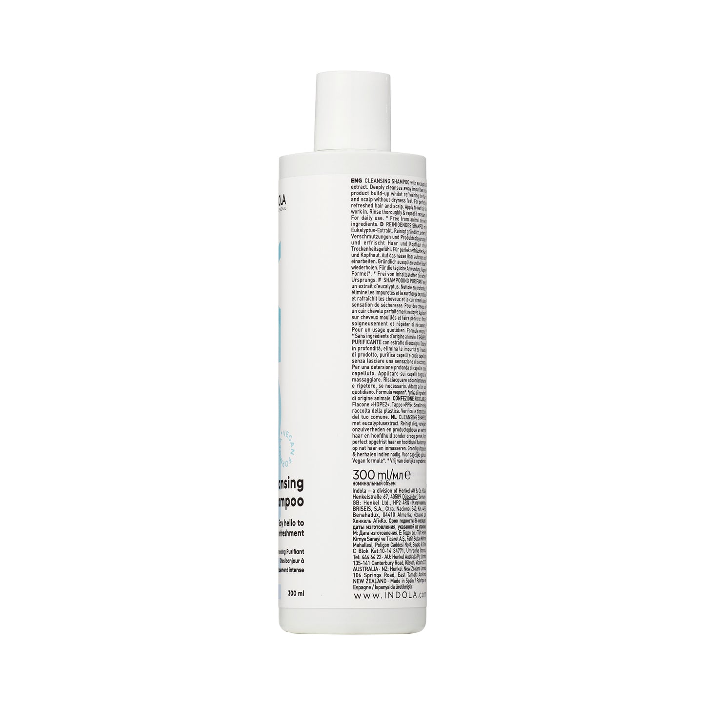 Indola Champú Detox Purificante Profesional Para Cuero Cabelludo Graso 300ml_3