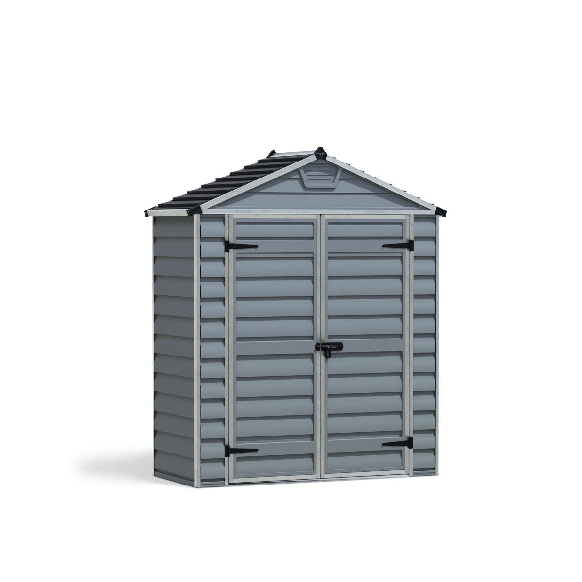 Telheiro de jardim Canopia Skylight Policarbonato 90x185x217 cm Cinza