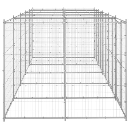 Perrera De Exterior De Acero Galvanizado 12,1 M²_2