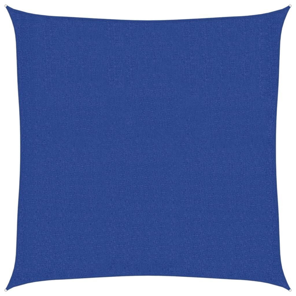 Vidaxl Toldo De Vela Cuadrado Hdpe Azul 160 G/m² 3x3 M_0