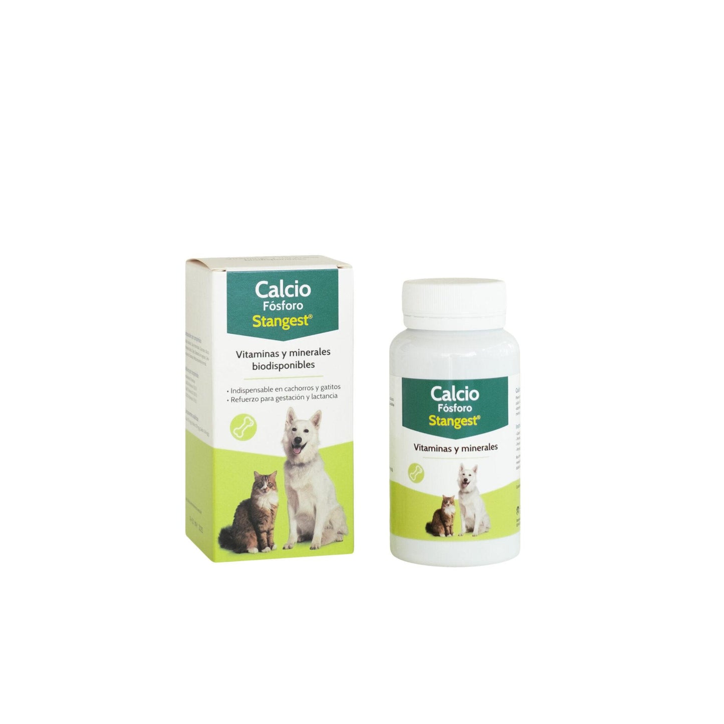 Stangest Suplemento Nutricional de Cálcio e Fósforo para Animais de Estimação 100 comprimidos