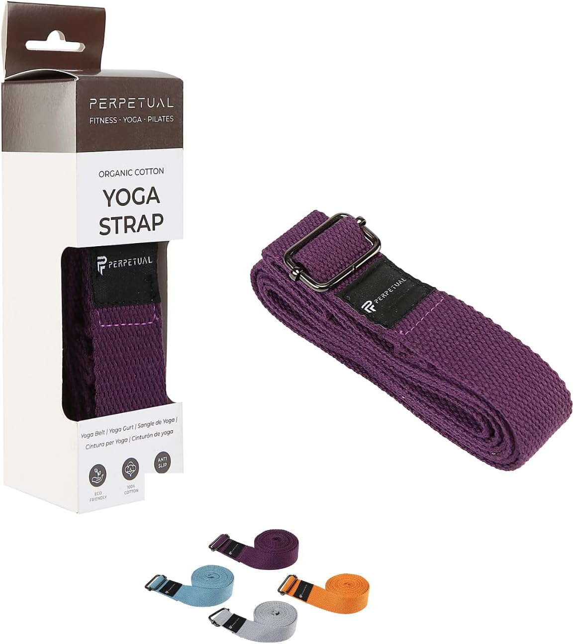 Cinturón De Yoga Perpetual- Cinta Para Mejorar Tu Estiramiento - Correa Para Posturas Y Asanas_0