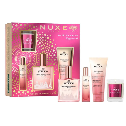 Coffret Happy em Rosa Nuxe