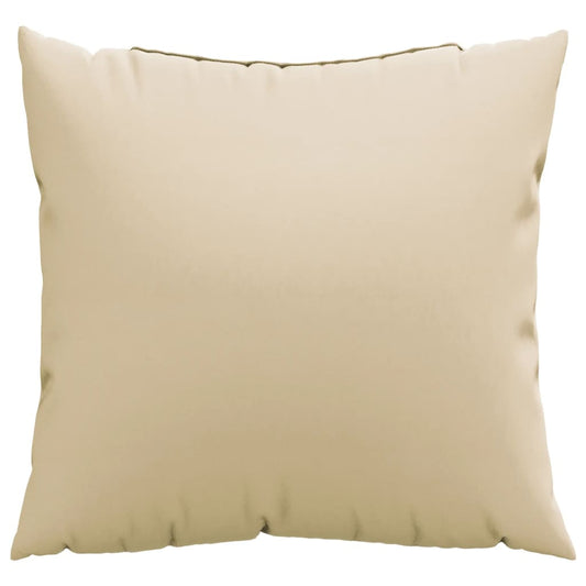Vidaxl Cojines Decorativos 4 Uds Tela Beige 60x60 Cm_0