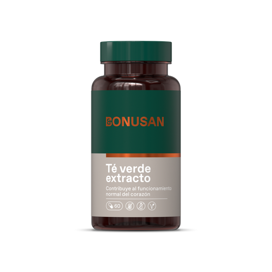 Extrato de Chá Verde 60 Cápsulas Vegetarianas Bonusan