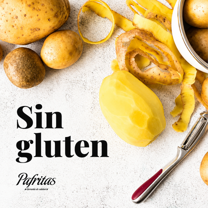 Patatas Fritas Artesanas | Pack Surtido 6 Bolsas Con Aove | Sin Sal + Ajo + Pimentón + Sal Marina + Cayena + Trufa_5