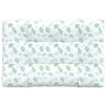 Vidaxl Almofada de paletes em tecido com impressão de folhas 120x80x12 Cm