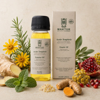 Aceite De Masaje Deportivo Templario Maktuk 60 Ml_2