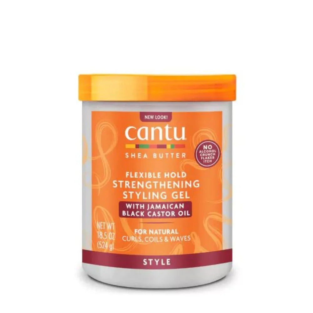Gel Estilizador Fijación Máxima Fortalecedor For Natural Hair Cantu 524g_0