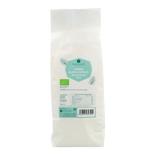 Farinha de Espelta Branca Planeta Huerto Eco 800 g