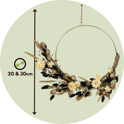 Flores Secas - Dryflower 'x-mas Brown/gold'_2