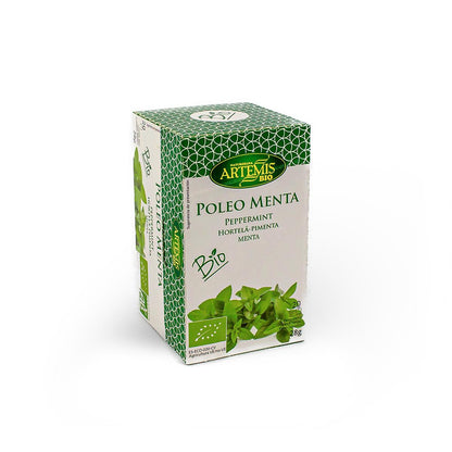 Artemis com 20 filtros de menta e poejo.