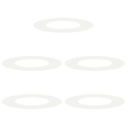 Adecuado Para Anillos De Árbol Plano 5 Uds. Ø40/70 Cm Acero_0