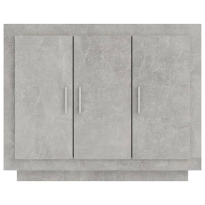 Aparador De Madera Contrachapada Gris Hormigón 92x35x75 Cm / Vetonek_0