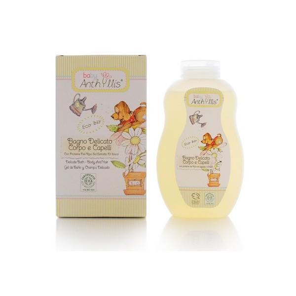 Anthyllis Baby ECO Proteína de Arroz Gel de Banho Suave e Champô 400 ml