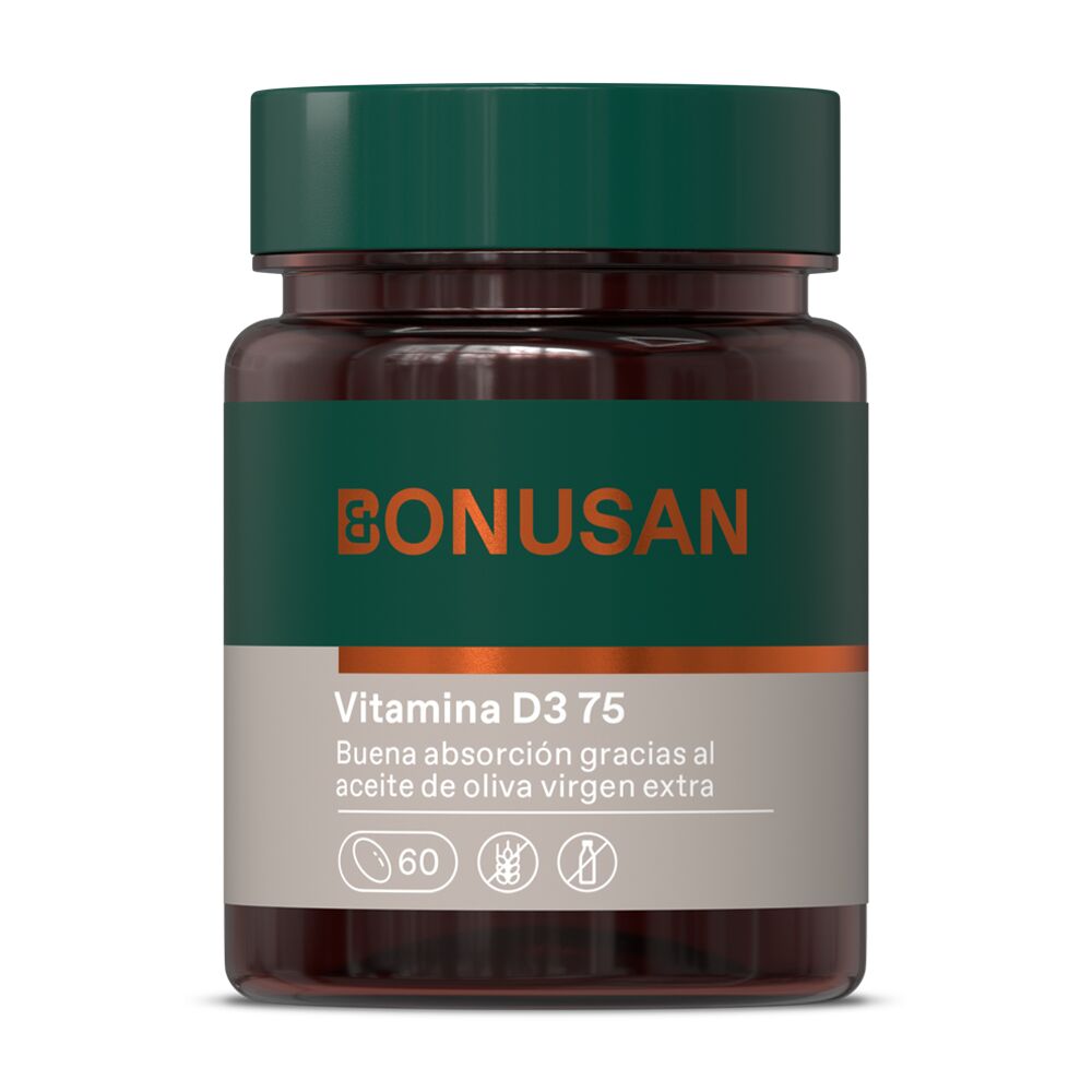 Vitamina D3 75 Bonusan 60 pérolas