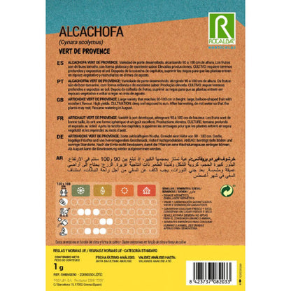 Sementes de alcachofra provençal