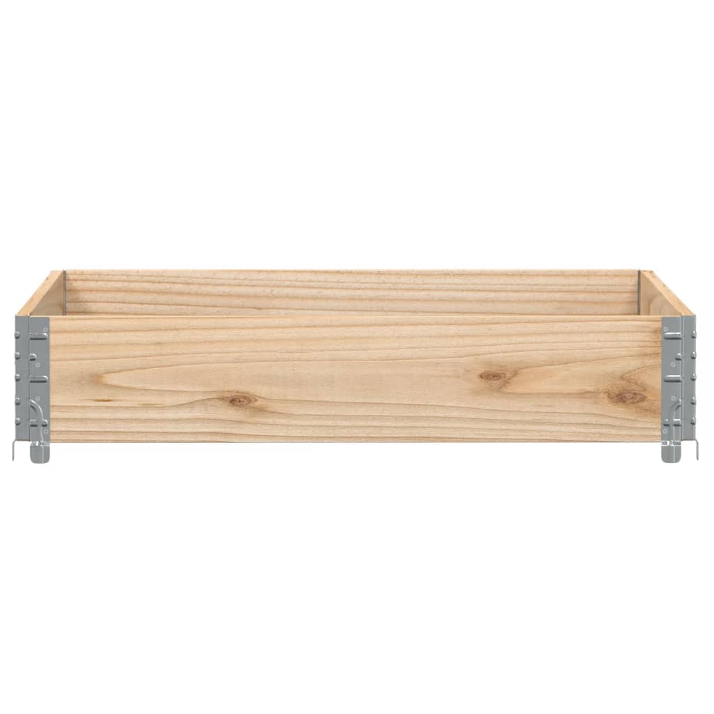 Jardinera De Madera Maciza De Pino 100x100 Cm_2