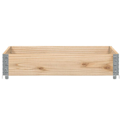 Jardinera De Madera Maciza De Pino 100x100 Cm_2