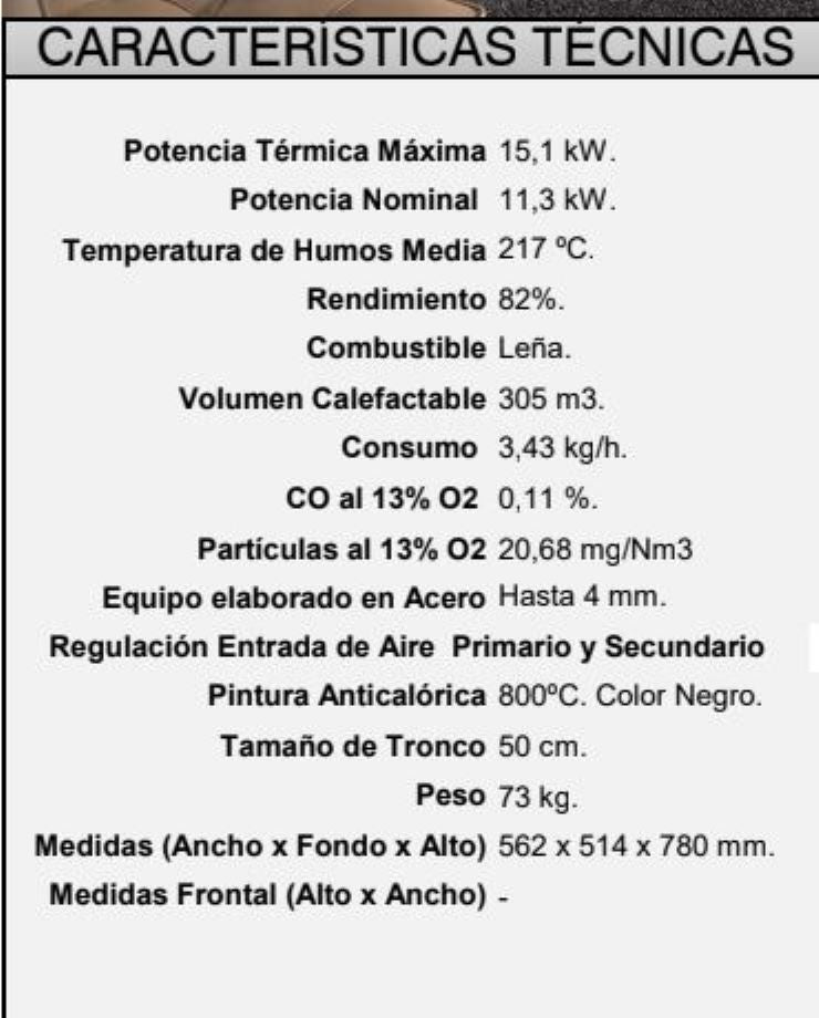 BRICOSOL Estufa de leña con calientaplatos FM Modelo M-102_2