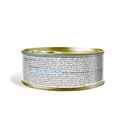 Dibaq Natural Moments 5 Star Esterilizados De Sardinas Con Mango, 12 Latas X 70gr_5