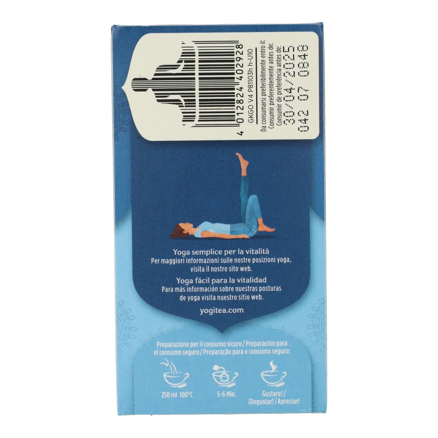 Yogi Tea BIO Gingko 17 saquetas de chá