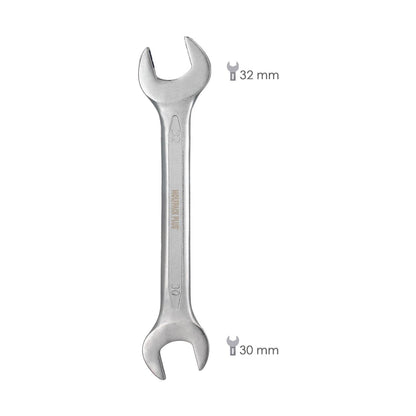 Llave Fija Plus Acero Cromo Vanadio 30x32 Din 3110. Llave Fija, Llave Fija Doble_1