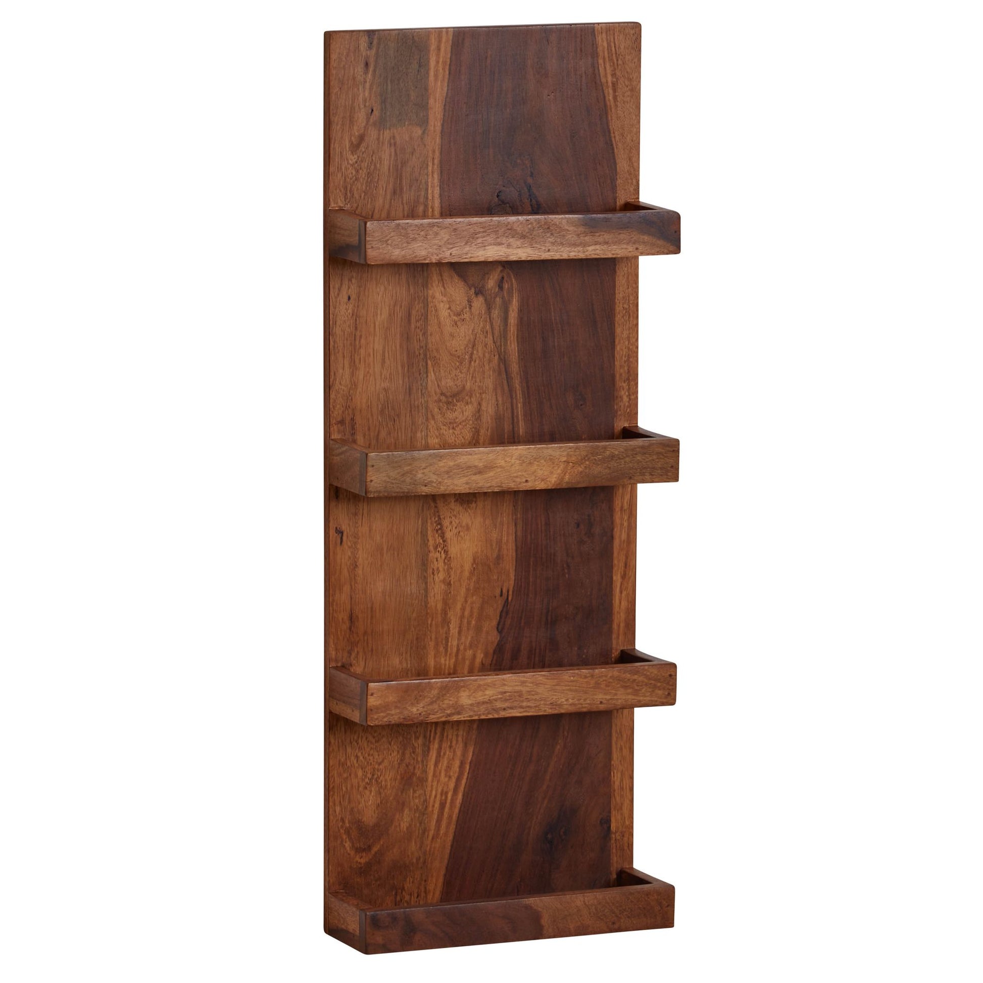 Estantería De Pared 30x80x10 Cm Madera Maciza De Sheesham_0