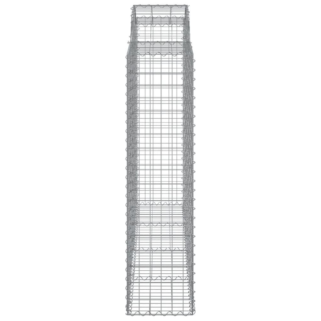 Cestas De Gaviones 5 Uds Forma De Arco Hierro 200x50x160/180 Cm_4