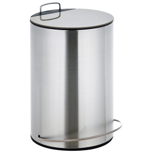 Cubo De Basura 5l, Cromado, 5 Litros_0