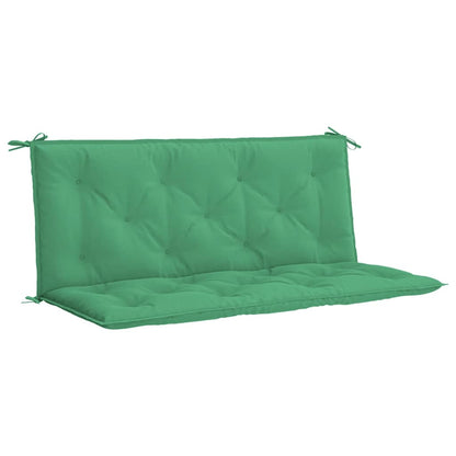 Vidaxl Cojín De Banco De Jardín Tela Oxford Verde 120x(50+50)x7 Cm_0