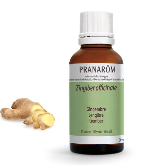 Óleo essencial de gengibre, Pranarom 30 ml