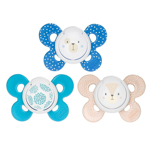 Chupeta Physio Comfort em silicone 6-16m 2 unidades sortidas Chicco