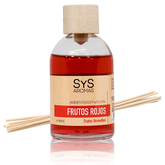 Ambientador Mikado Frutos Rojos 100 Ml | Aroma Dulce Y Afritado | Difusor Varillas | Ambiente Acogedor_0