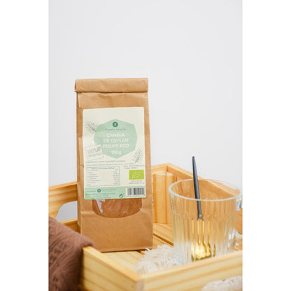 Canela em pó do Ceilão ECO Planeta Huerto saco de 150 g