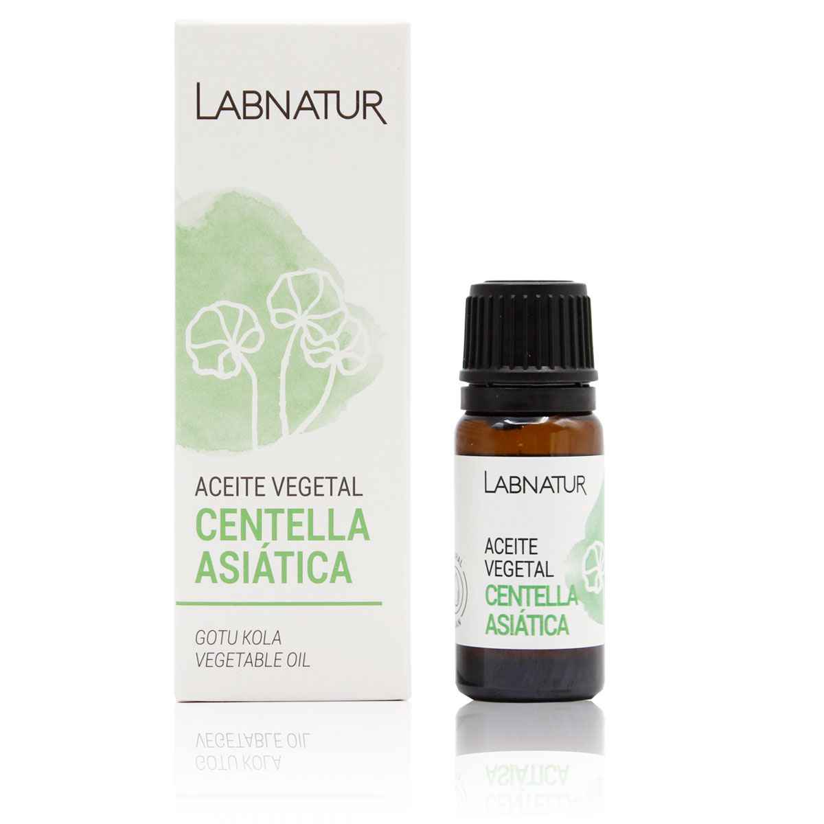 Aceite de Centella Asiática Labnatur 10 ml | Reafirmante y Tonificante | Elasticidad, Estrías y Celulitis | Vegano_0