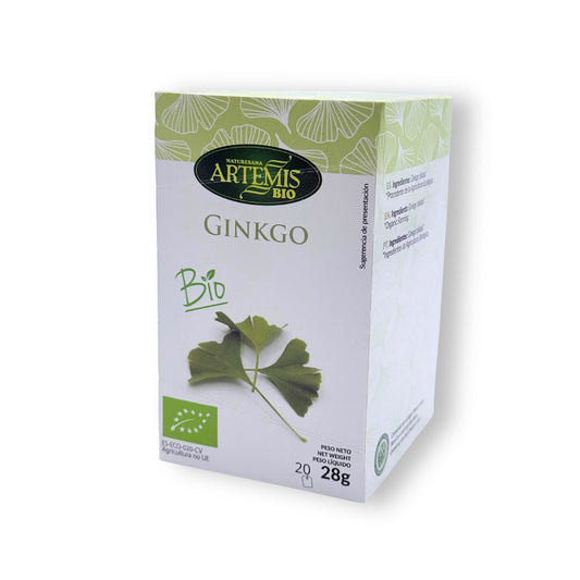 Infusión Ginkgo Biloba ECO Artemis BIO 20 bolsitas 28g