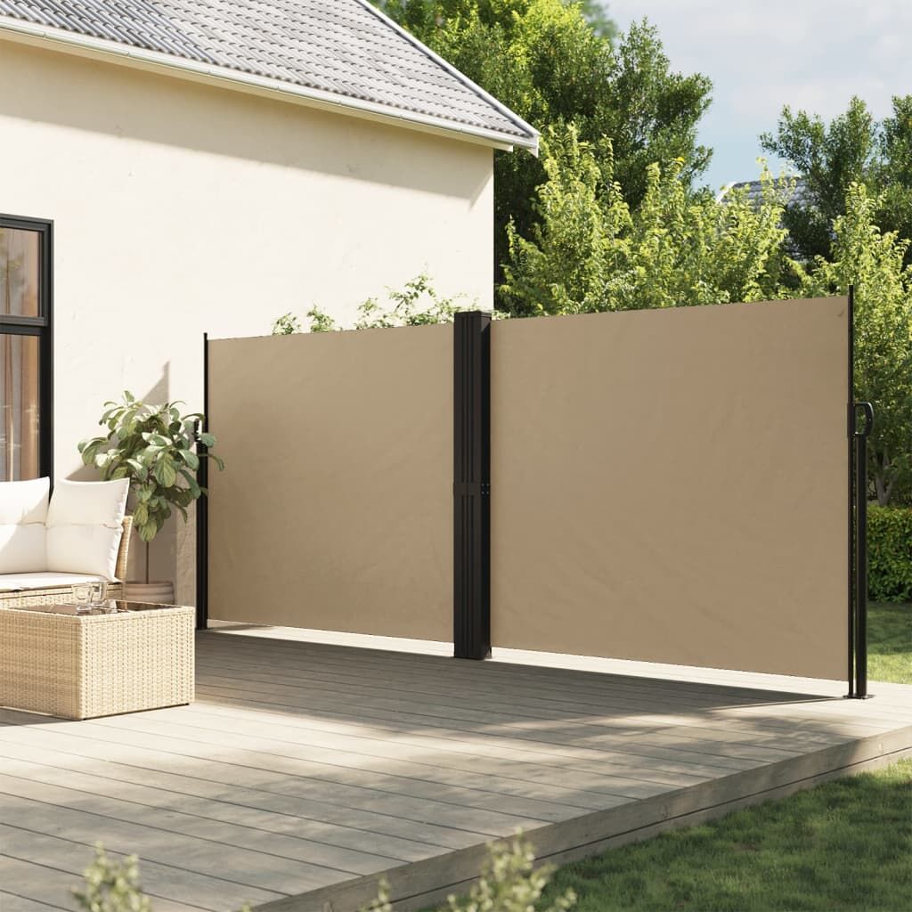 Vidaxl Toldo Lateral Retráctil Beige 180x1200 Cm_1