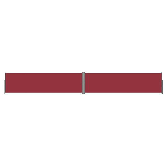 Vidaxl Toldo Lateral Retráctil Rojo 140x1000 Cm_0