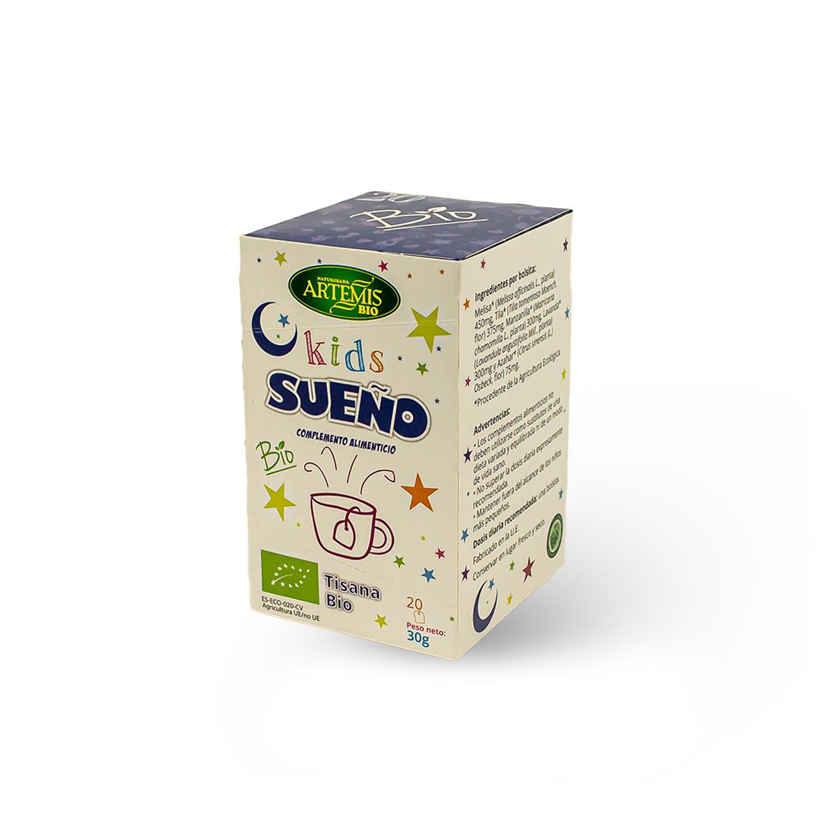 Chá de Ervas Biológico Kids Dream Artemis BIO 20 saquetas