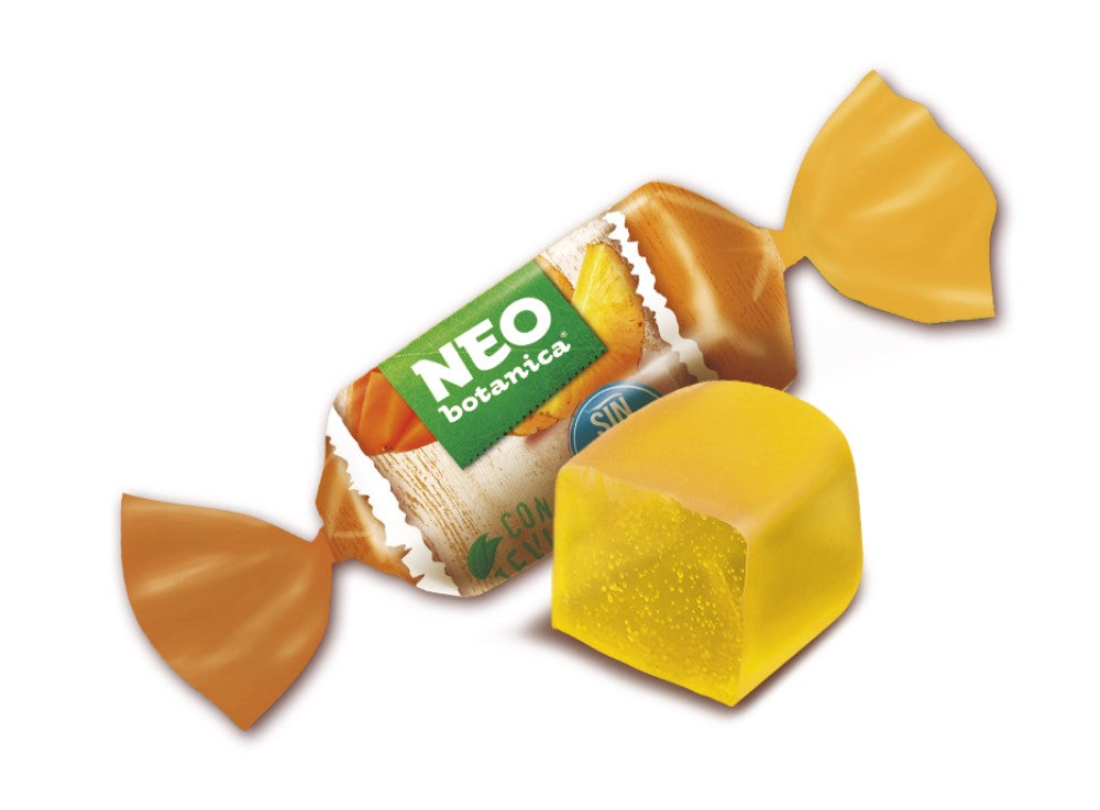 Gomas Vegan de Ananás e Manga com Stévia da Neo Botanica 72g