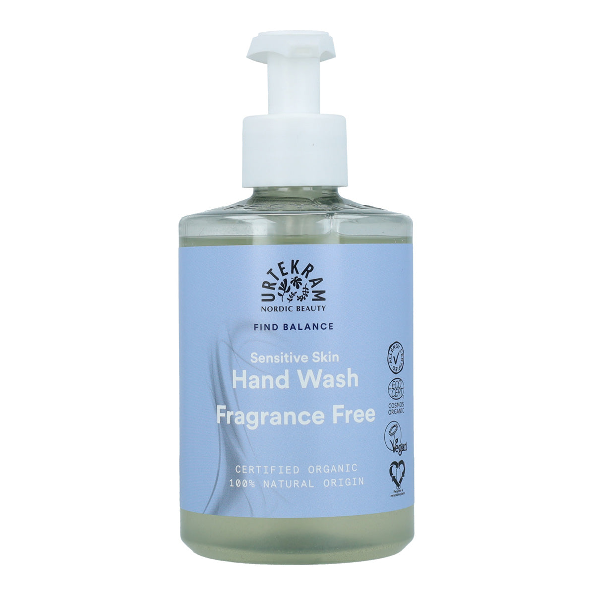 Sabonete de mãos sem fragrância Urtekram 300 ml