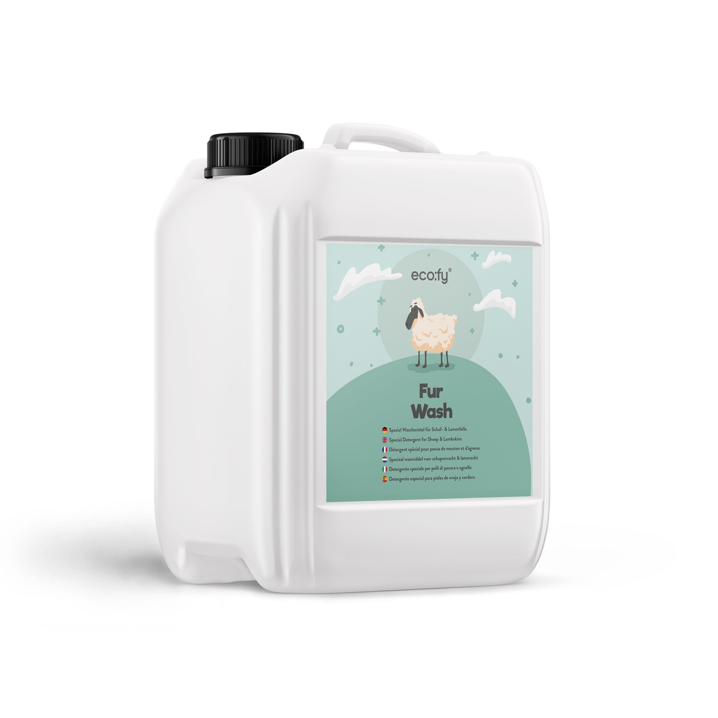 Detergente Especial Para Pieles De Oveja Y Cordero - Eco:fy - 5 L_0